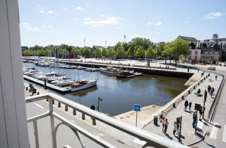 Vue Imprenable Sur Le Port, Charmant Et Clair! Vannes Esterno foto