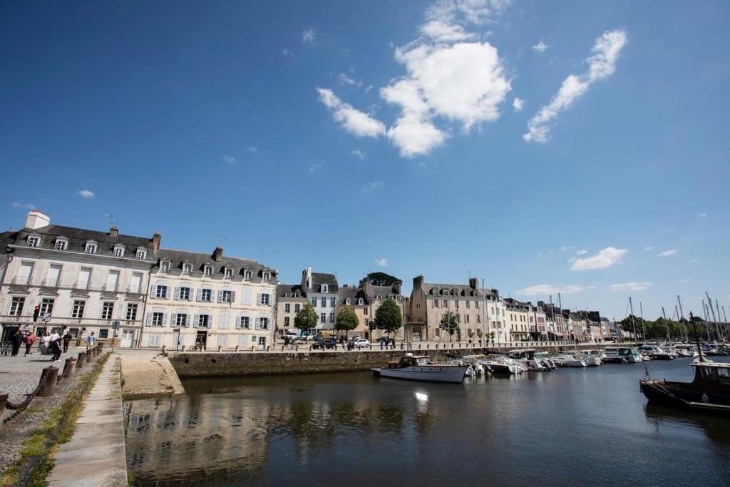 Vue Imprenable Sur Le Port, Charmant Et Clair! Vannes Esterno foto