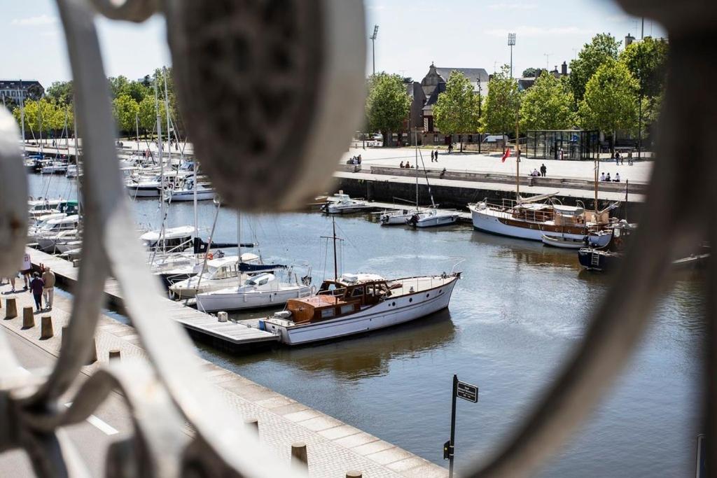 Vue Imprenable Sur Le Port, Charmant Et Clair! Vannes Esterno foto
